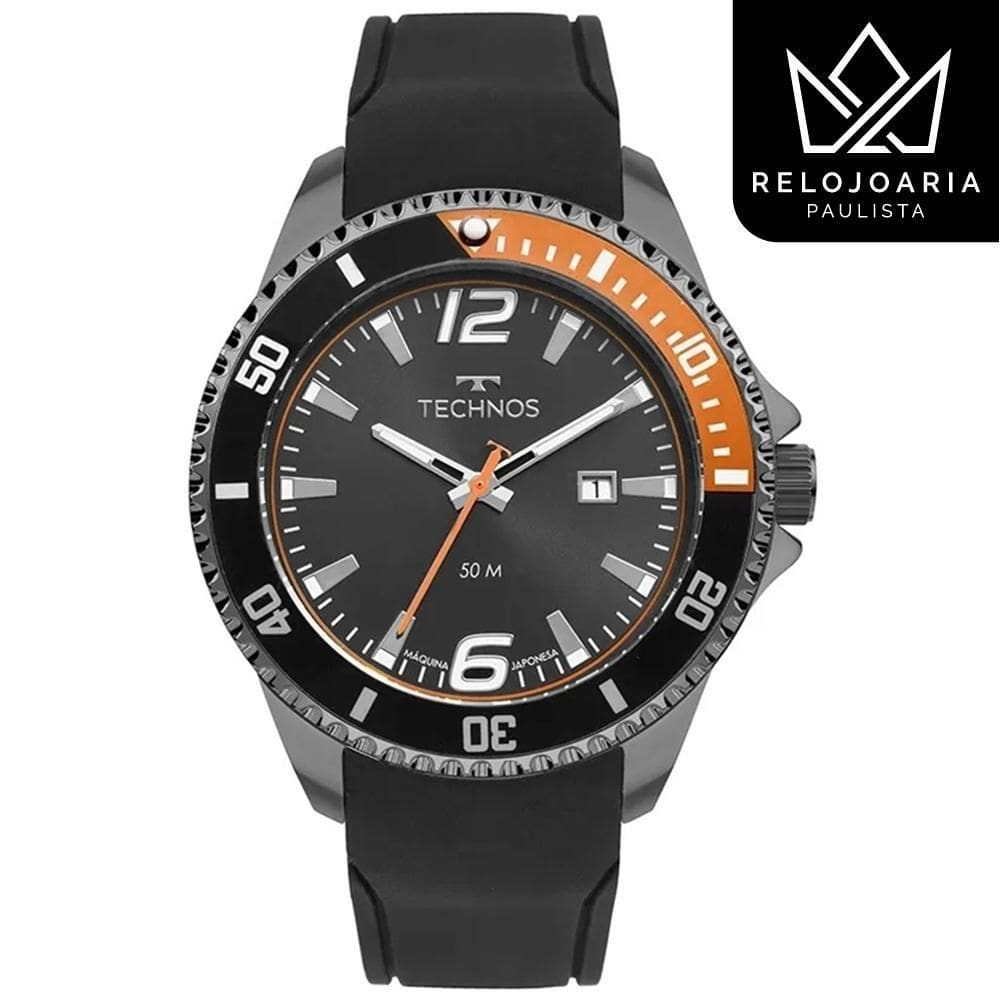 Relógio Technos Masculino Racer Grafite 2115Txc/2F