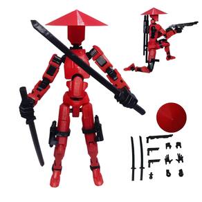 Boneco 3d Robô Articulado Dummy 13 + Acessórios