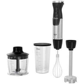 Mixer Power Oster Black Inox 3 em 1 Lâminas em Aço Inox 750W OMIX570 Preto 220V + 3 Acessórios