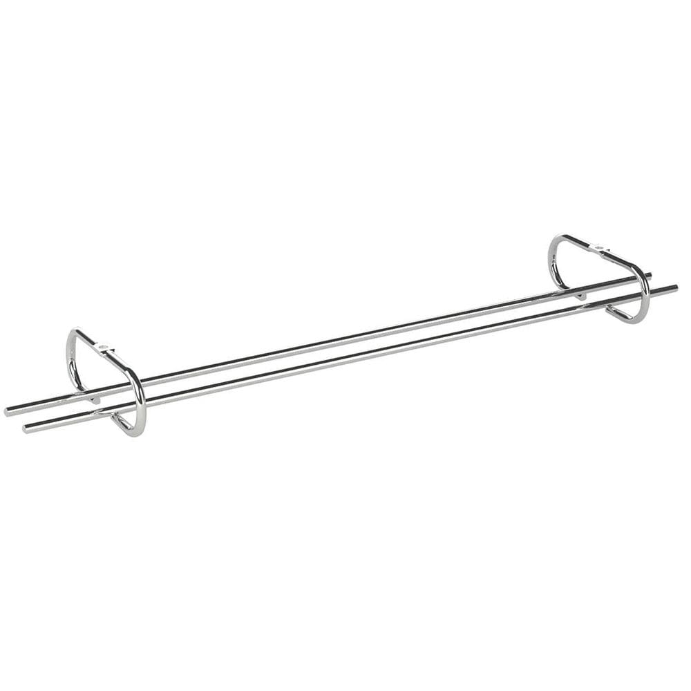 Suporte Porta Taças Reto Fixo 280x35x90mm Inox 7140