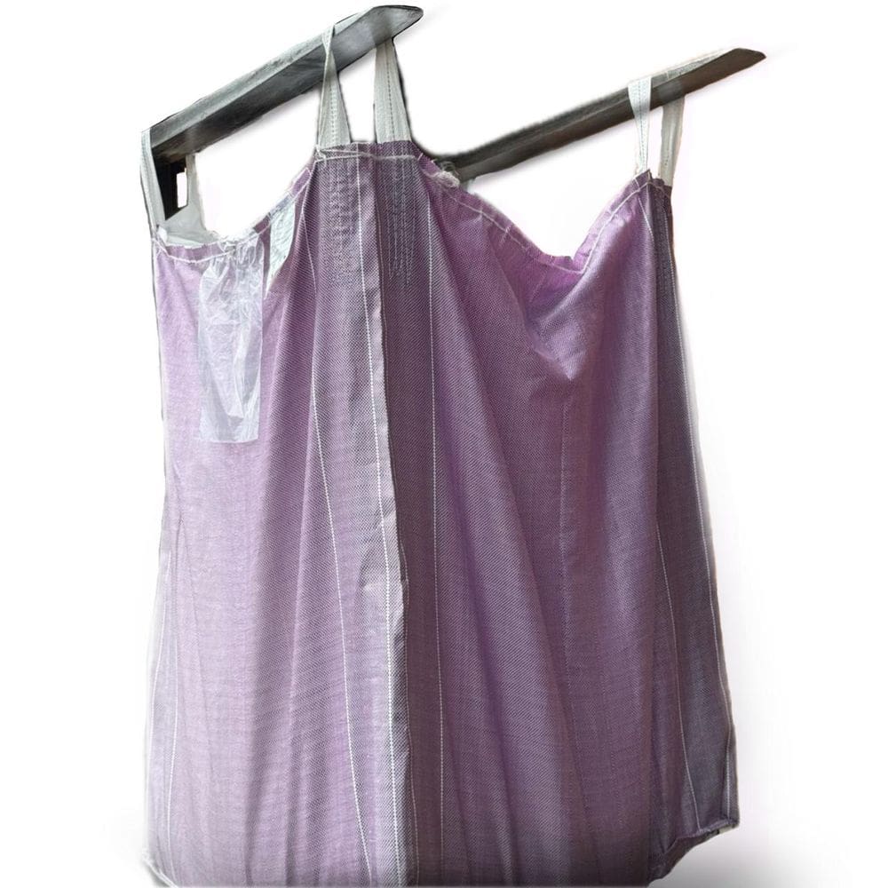 Bag Lilás - C2 100x100x120/160g Fundo Fechado e Saia Superior/ Sem Liner/ Sem Impressão