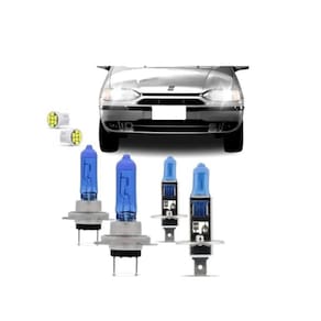 Kit Farol +2 Leds Palio Siena Strada 96-02 - Inmetro