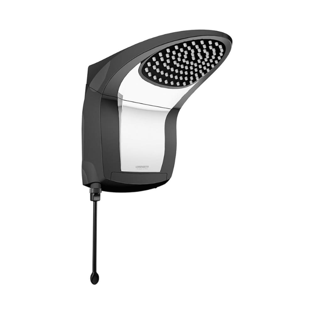 Ducha Acqua Jet Ultra 7800W Preto com Cromado Lorenzetti 220v