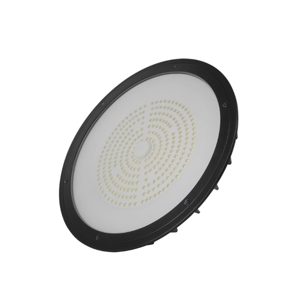Luminária High Bay Neo Led 100W Bivolt Preta Blumenau Iluminação 6.500k Luz Branca
