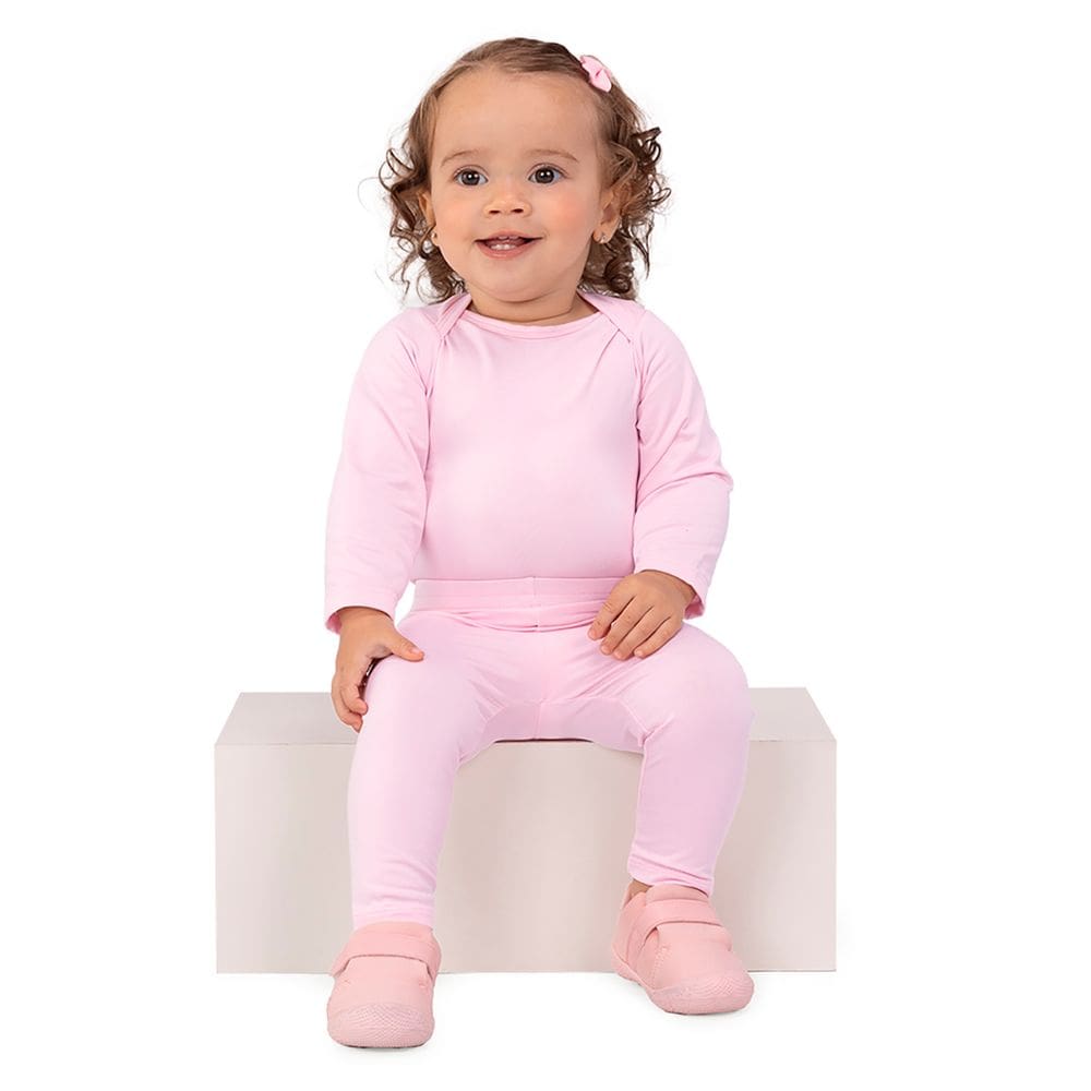 Calça legging térmica leve bebê unissex Brandili Baby
