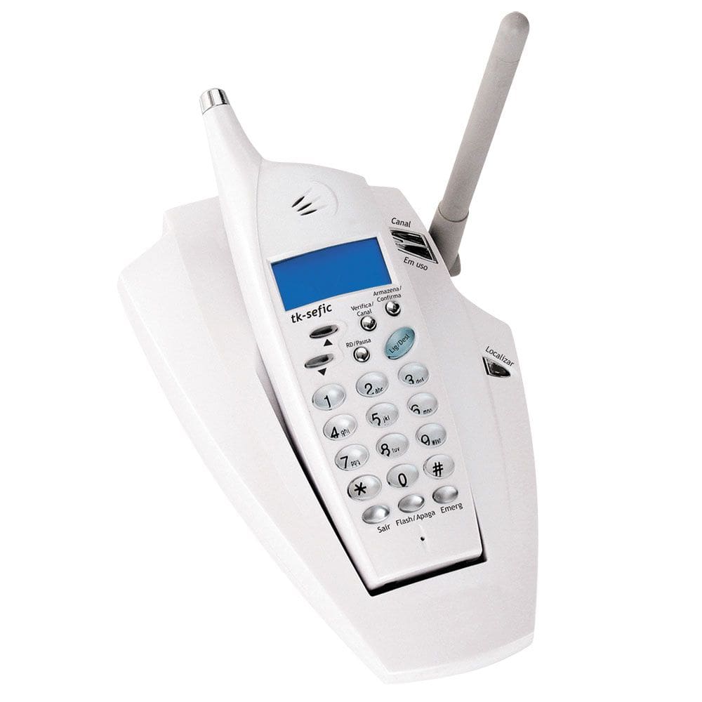 Telefone T-KLAR TK-SEFIC Branco sem Fio