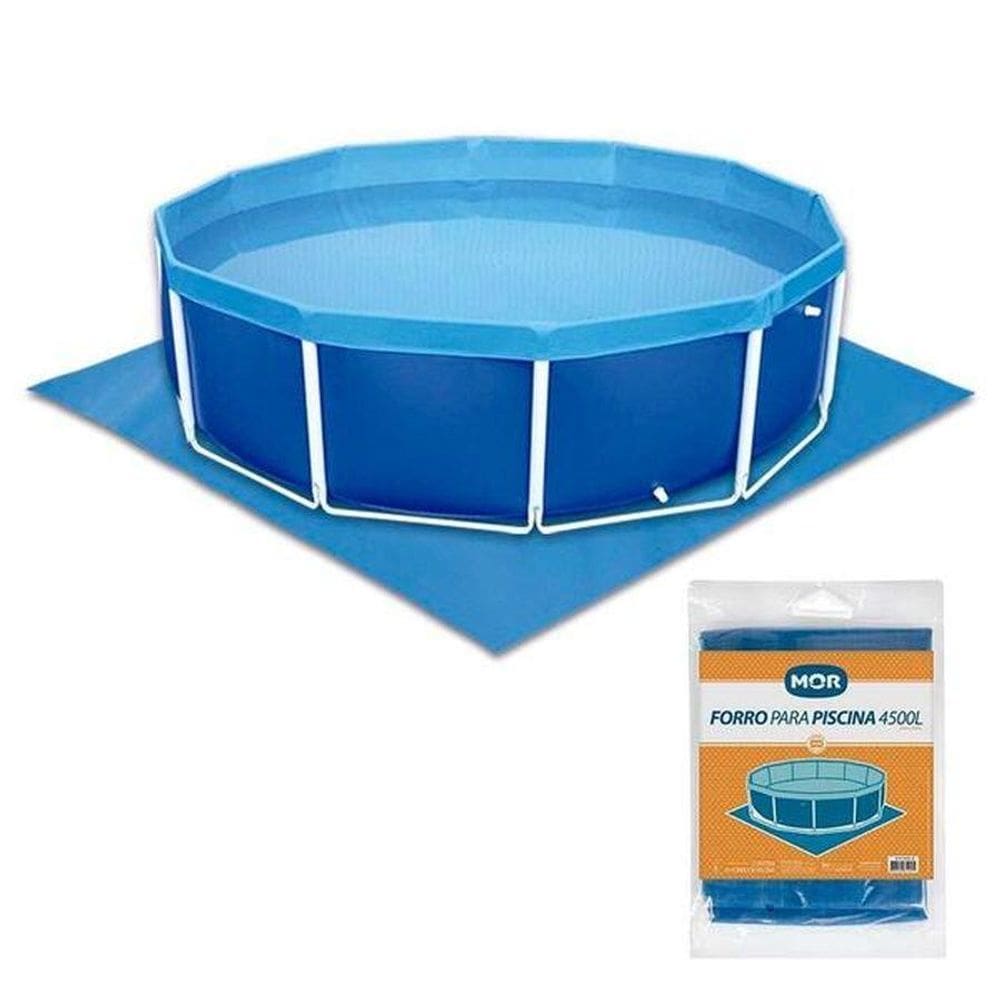 Forro De Proteção Para Piscina 4.500 Litros 3X3 Metros Mor