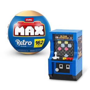 Blocos De Montar Max Premium Retrô - Fliperama 162 Pçs