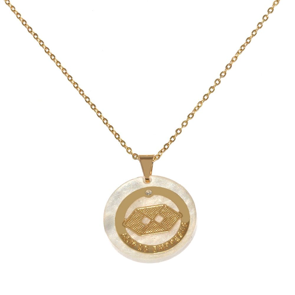 Colar Cordão Curso Administração Folheado Ouro 18k