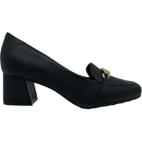 Sapato Feminino Mocassim Casual Dia a Dia Passeio Trabalho Salto Médio Conforto Modare 7373.107