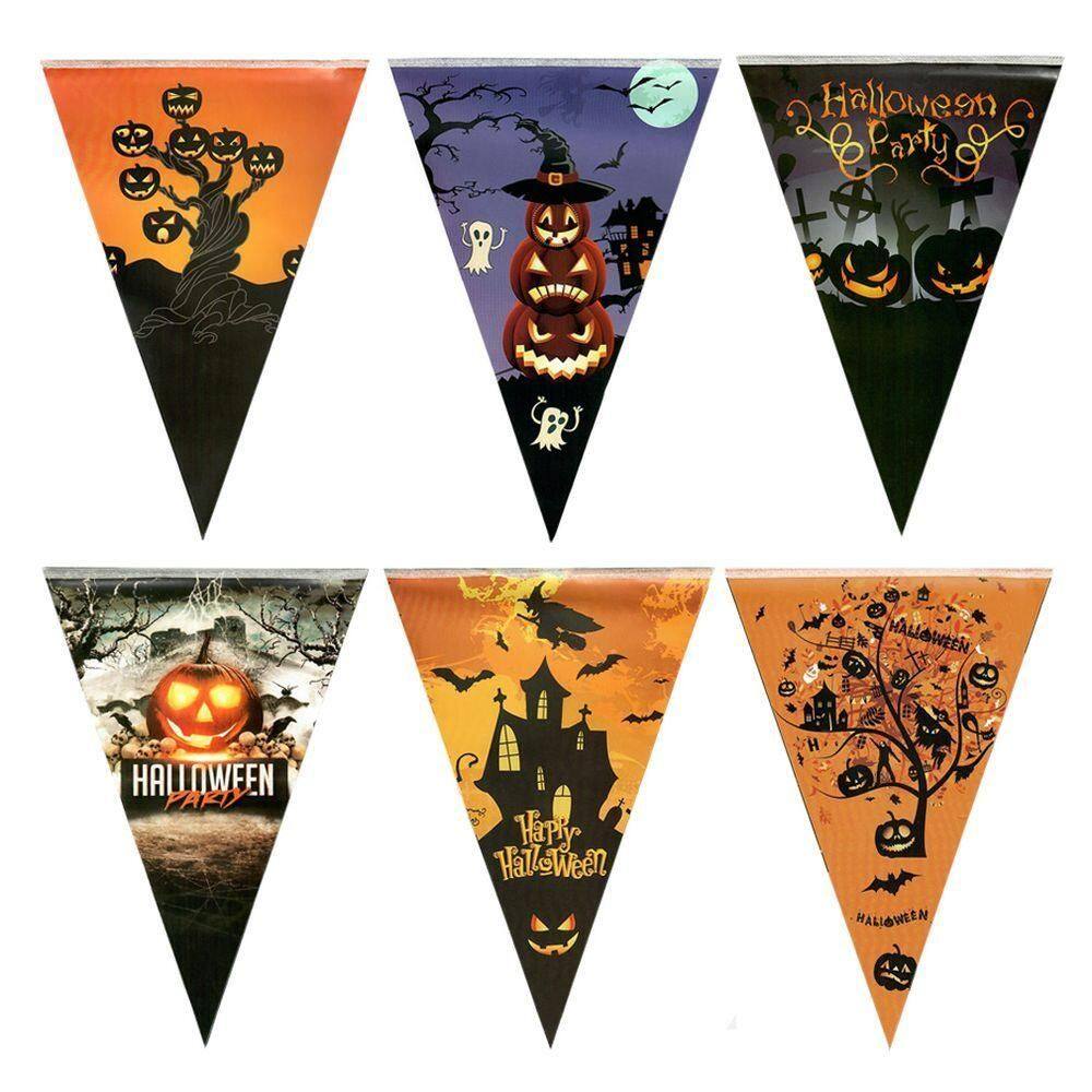 Bandeirola De Halloween Decorativa - 2 Metros