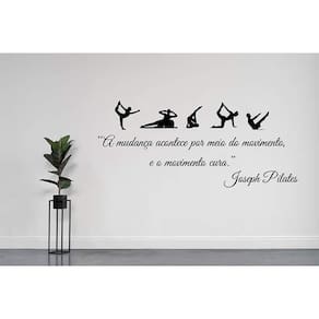 Adesivo De Parede Pilates Mod09