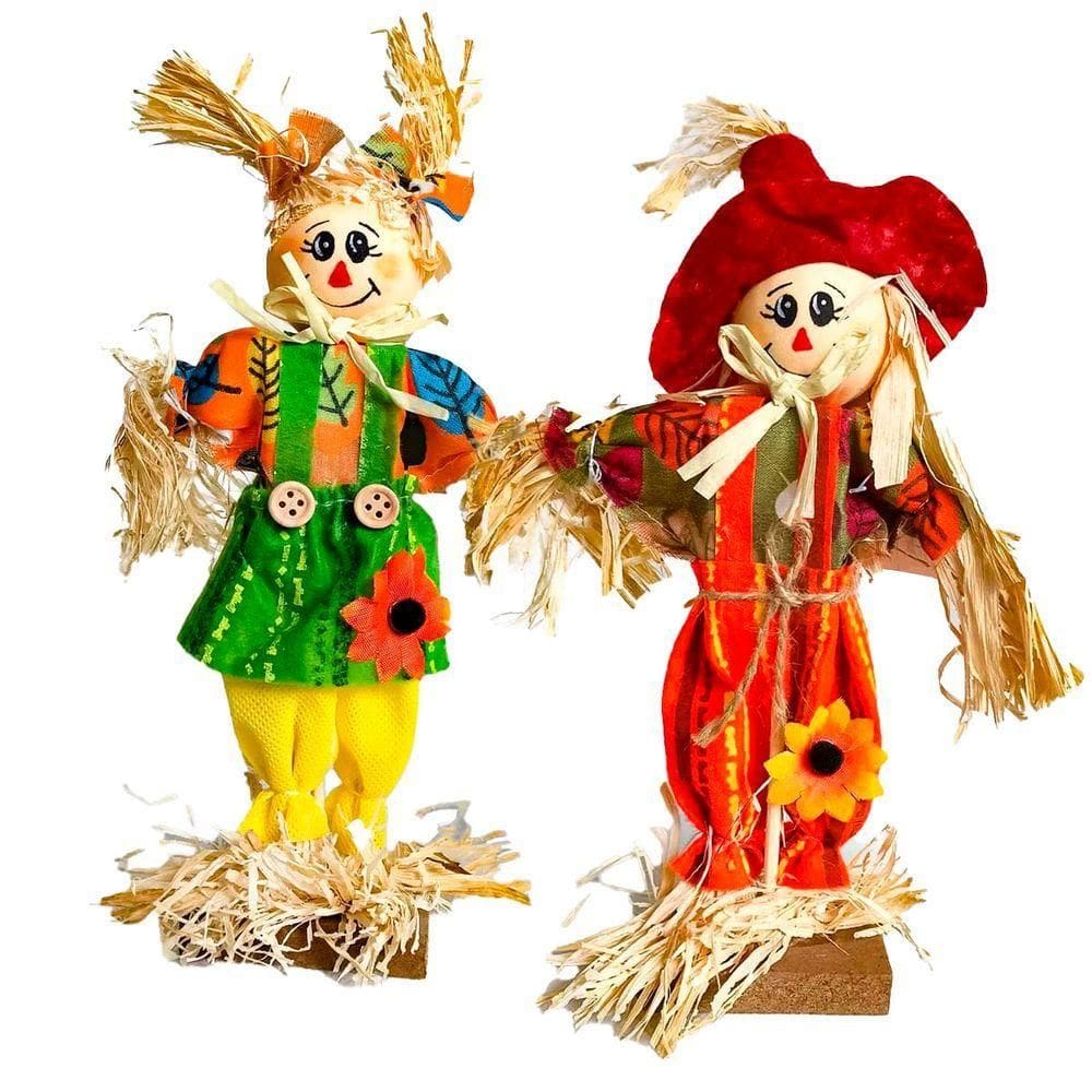 Espantalho Festa Junina Decorativo De Mesa - 25cm X 10cm