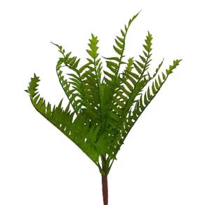 Flor Artificial Samambaia 11 Folhas - 34cm