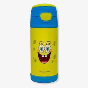 Garrafa Infantil Top Handle 350Ml Bob Esponja Termica