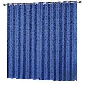 Cortina Jacquard 3,00x2,50 Para Varão Simples Rosê Rosa