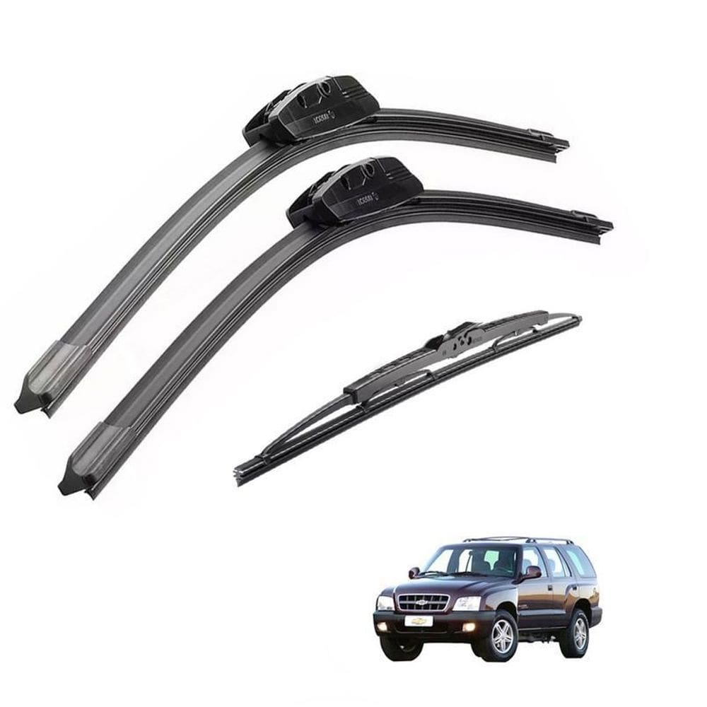 Limpador Parabrisa Dianteira E Traseira Blazer 1996 A 2011