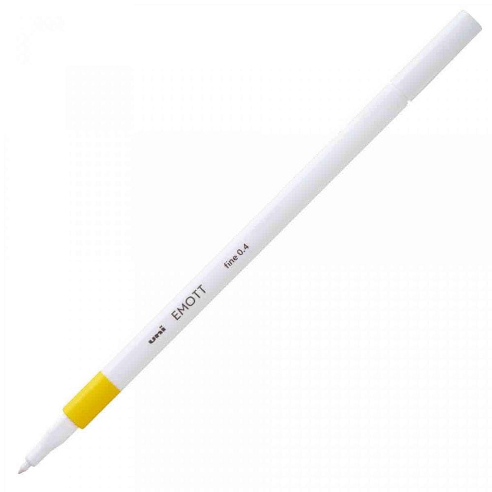 Caneta Uni-Ball Emott Fine 0.4Mm Amarelo