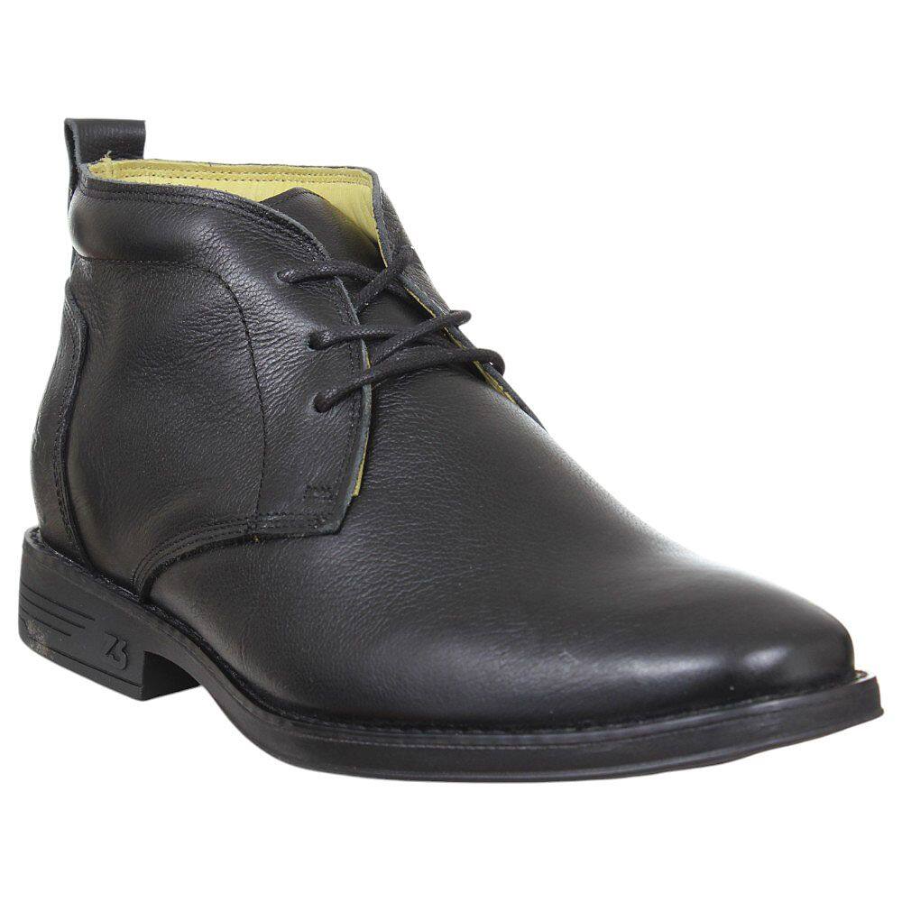 Botina Social Masculina Preta Zebu 37962
