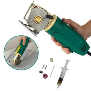 Máquina Cortar Tecido Elétrica Tipo Bananinha Lâmina 70 mm Hexagonal Importway Iwmc514