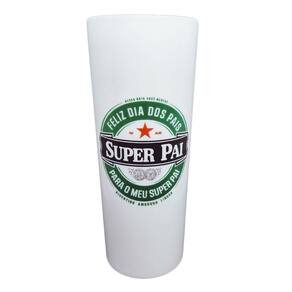Copo Long Drink Personalizado Super Pai - 290ml