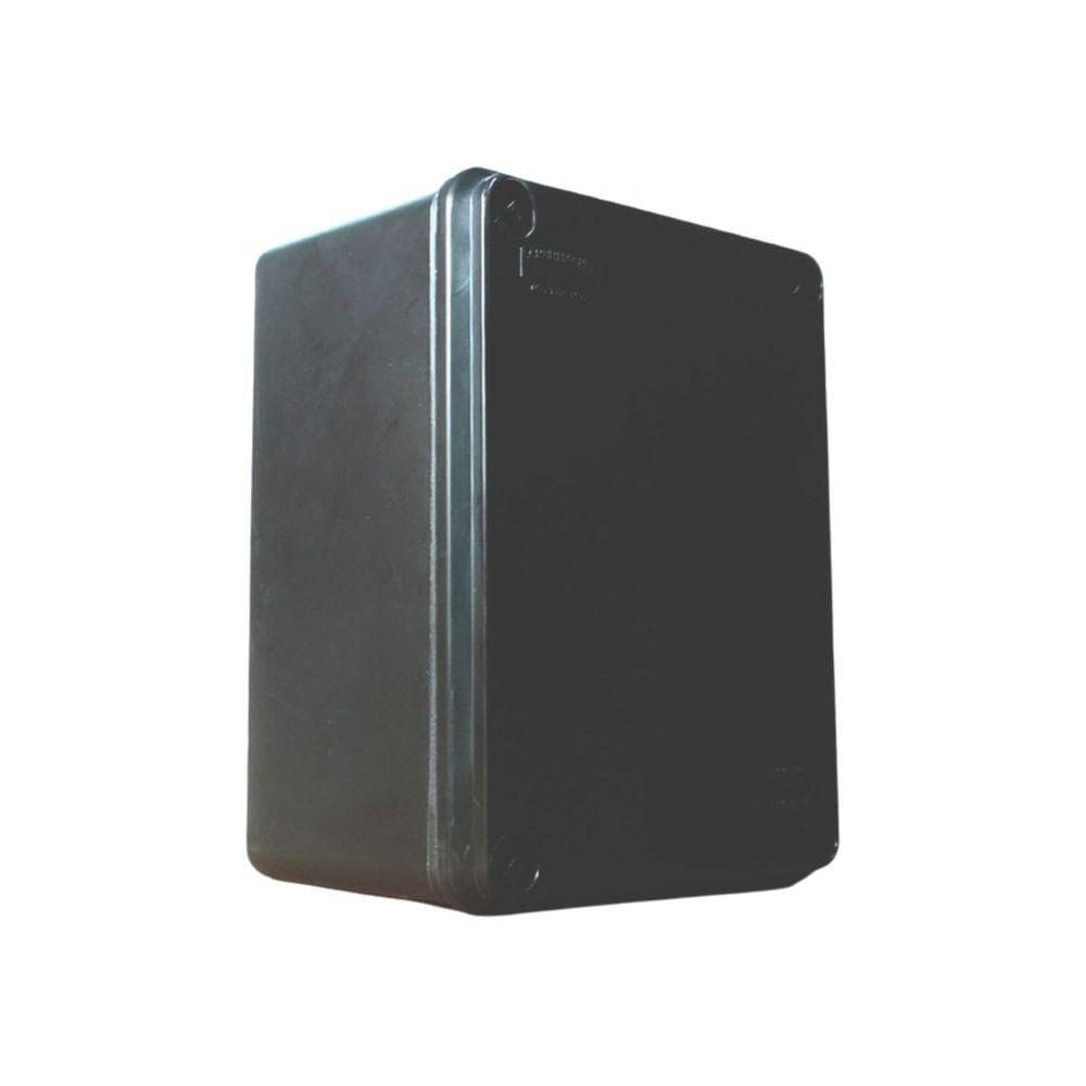 Caixa Plástica Módulo 155x115x80mm Preto