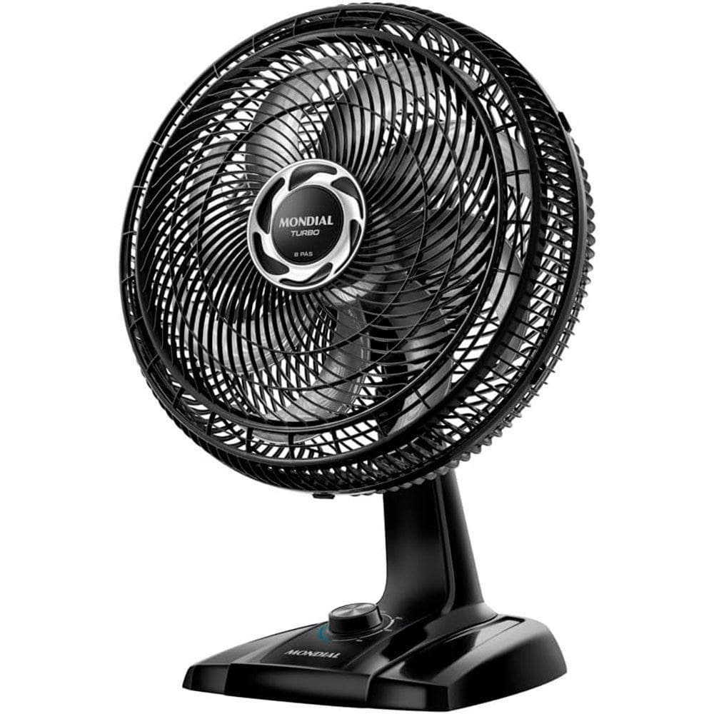 Ventilador De Mesa NVT-40-B 40cm 8 Pás Mondial Preto 110V