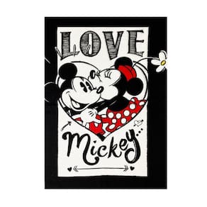 Pano De Copa Felpudo Estampado Dohler Mickey E Minnie