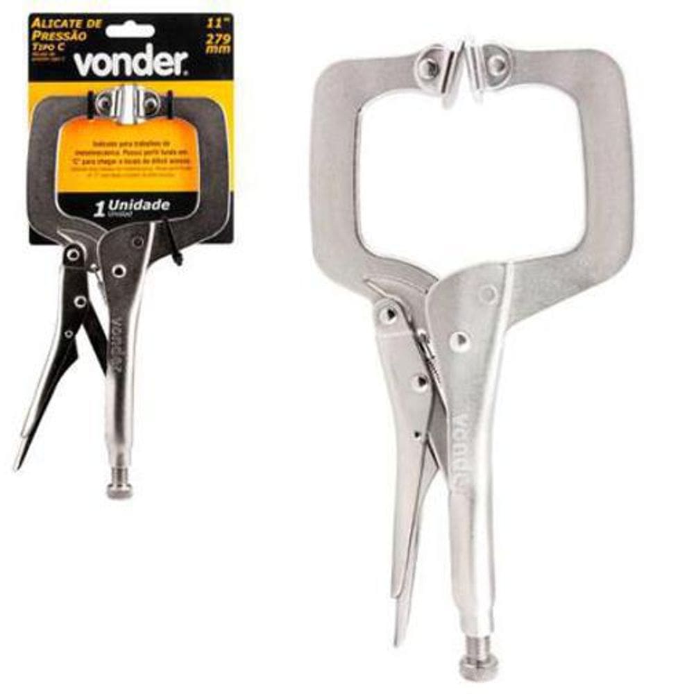 Alicate Pressão Para Solda Tipo C 11`` Profissional Vonder