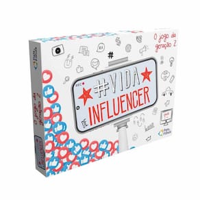 Jogo De Tabuleiro Vida De Influencer - 238 Peças