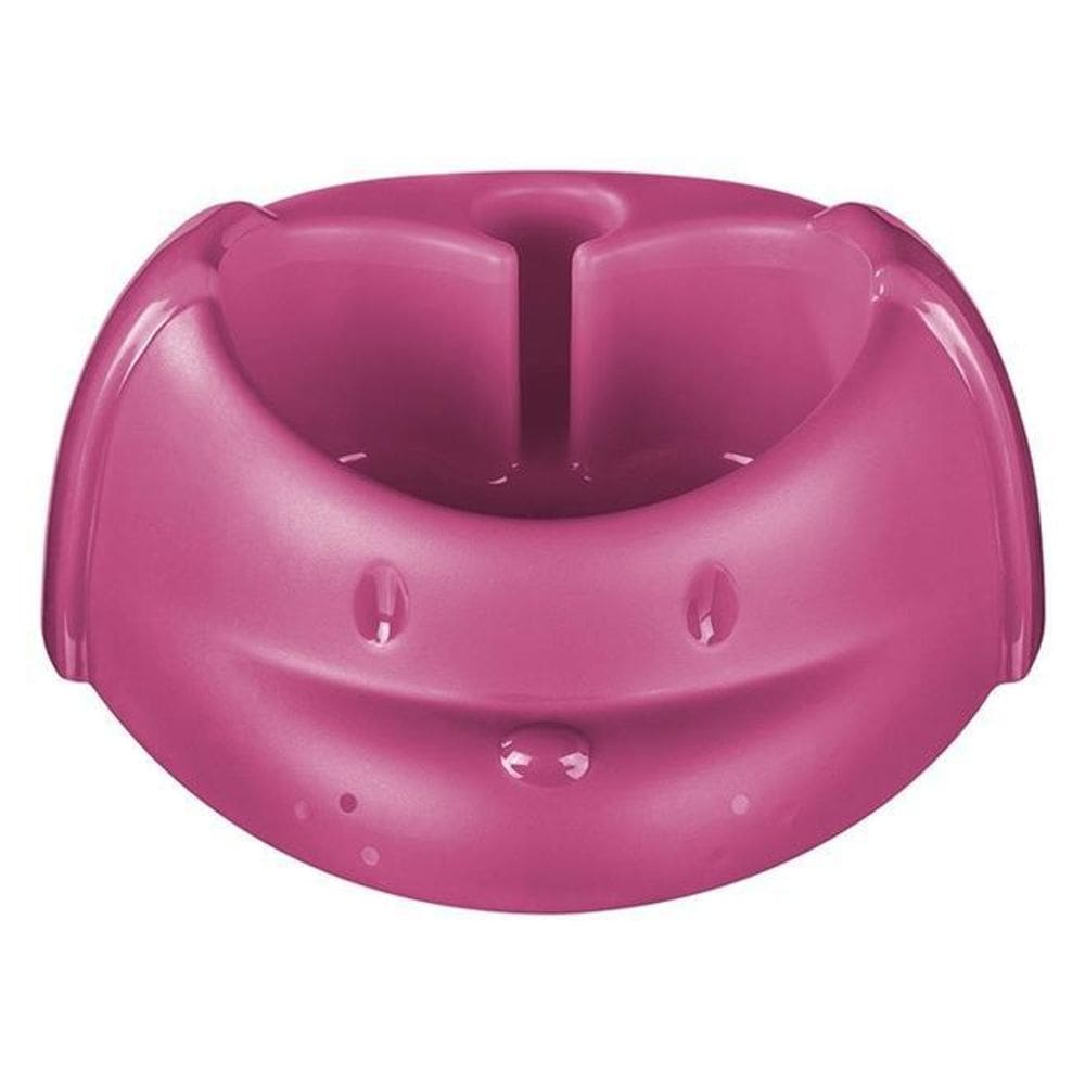 Bebedouro Automático Cão Plástico Rosa - Cód. 5655