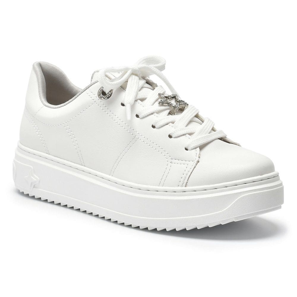 Tênis Casual Via Marte 055-023-01 Feminina - Branco
