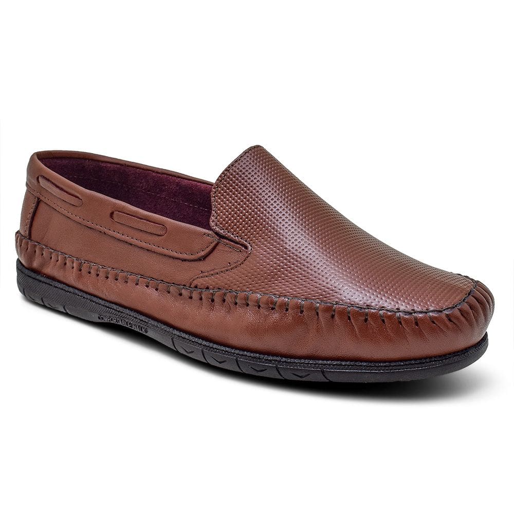 Mocassim Masculino Sapatilha Leve e Macio Couro Casual