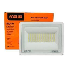 Kit 24 Refletor Led 150W 6500K Branco Bivolt Foxlux