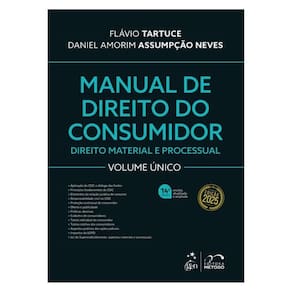 Manual De Direito Do Consumidor - Vol. Único - 14ª Edição 2025