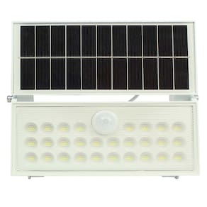 Kit 10 Refletor Led 12W 6500k Solar com Sensor Foxlux