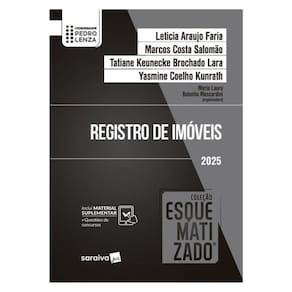 Registro De Imóveis - Coleção Esquematizado - 1ª Edição 2025