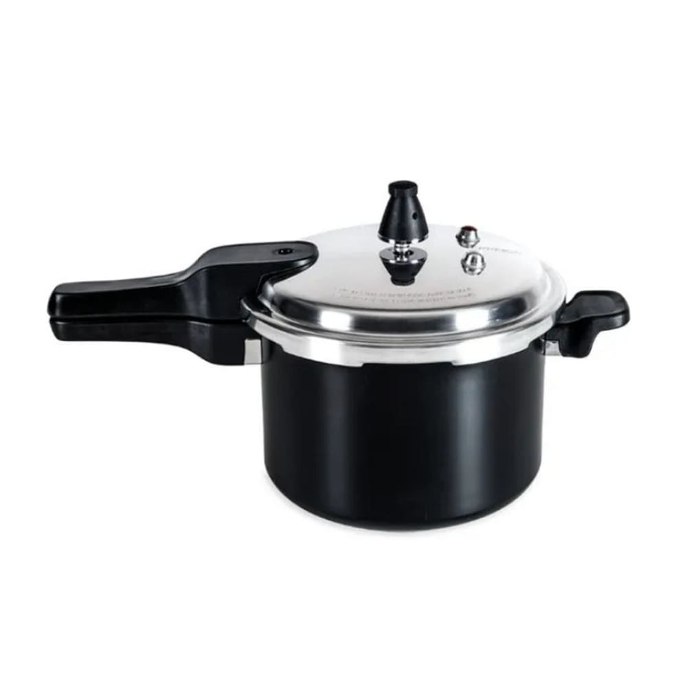Panela de Pressão Ceramic Life Super com Fundo de Indução 5,4L Preto Brinox