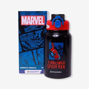 Garrafa Jupiter 500Ml Spiderman Termica Zc