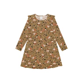 Vestido Manga Longa Infantil Malha Alakazoo Ref. 65691