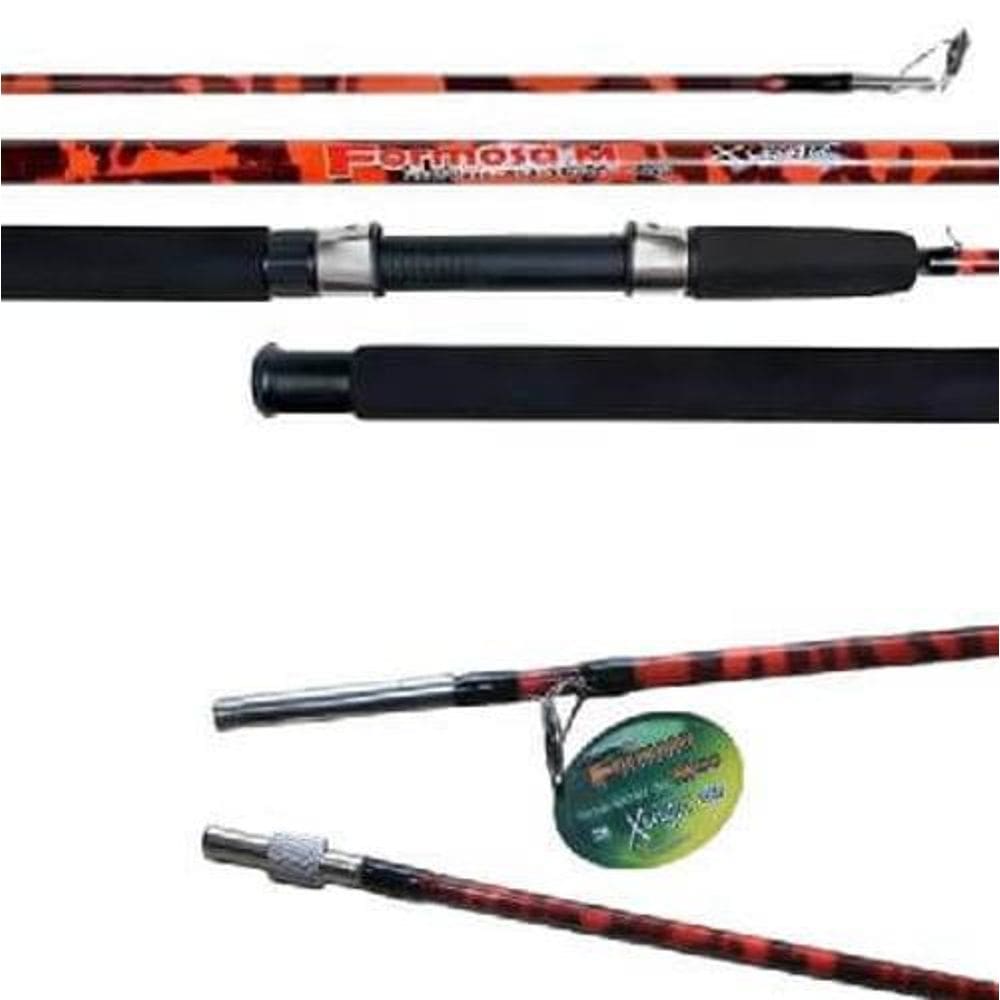 Vara Pesca Molinete 2 Partes 1,50Mt Formosa Suporta Ate 10Kg