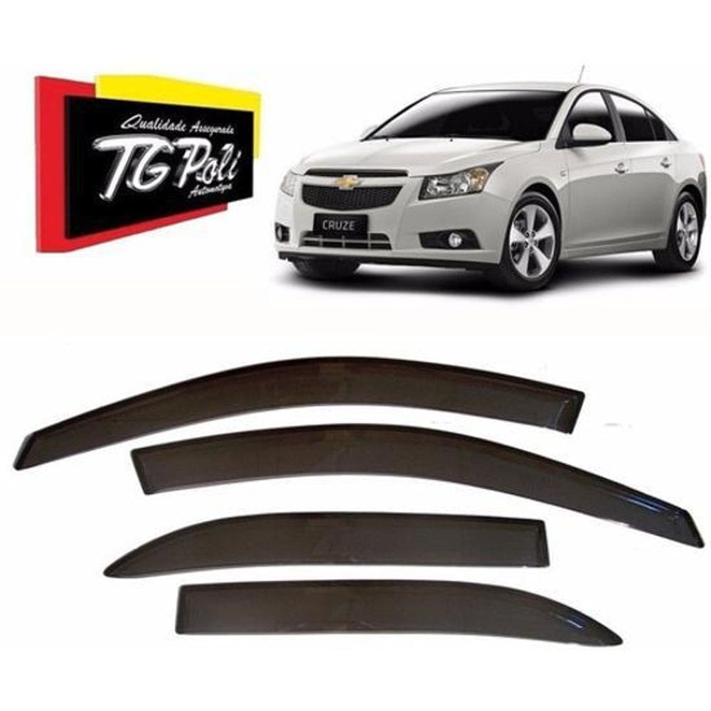 Calha De Chuva Cruze Sedan 2011/ 2012 4 Pts