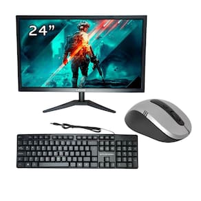 Kit 1 Monitor Led 24 Polegadas Full Hd E Perifericos - Kit 3