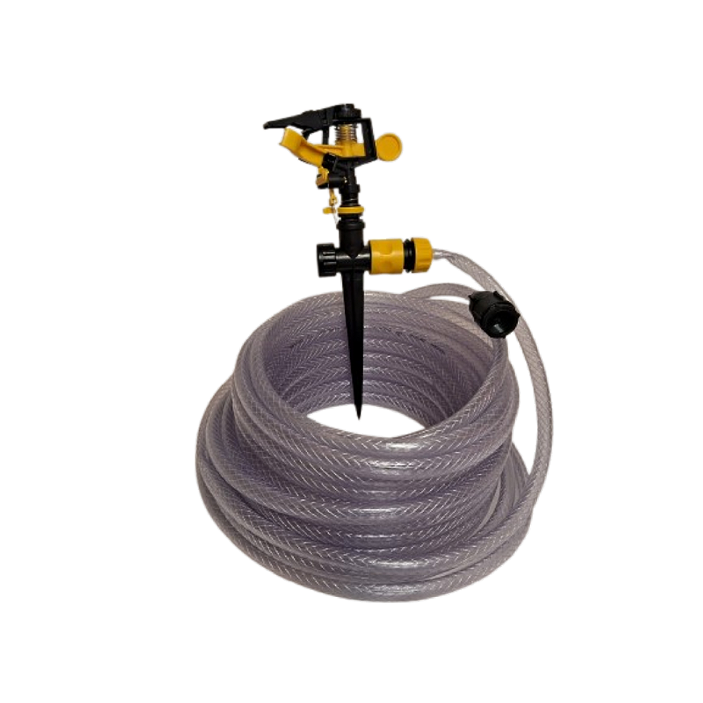 Irrigador setorial tipo espiga VONDER + mangueira 20 metros