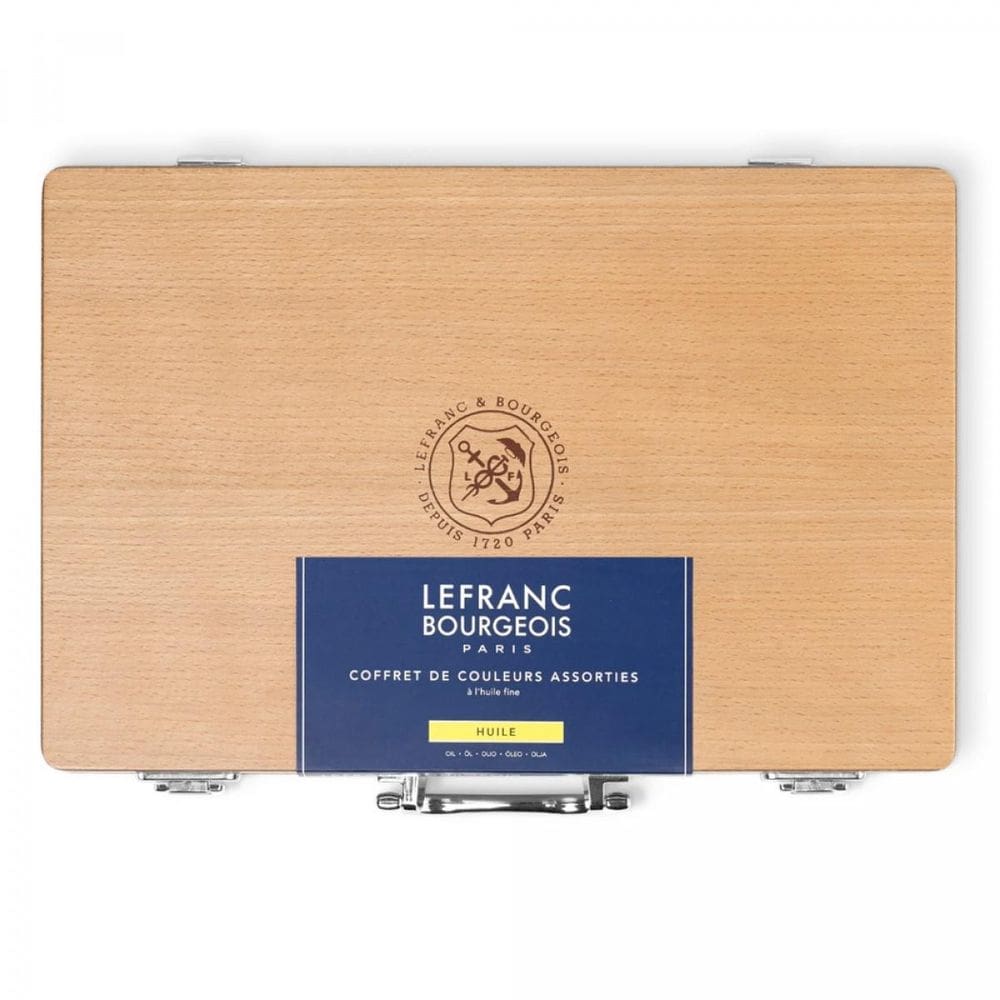 Estojo Tinta Oleo Fine Lefranc & Bourgeois Coffret