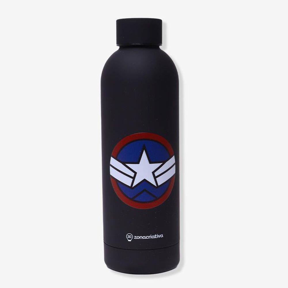 Garrafa Temica Max 500Ml Capitão America New World Order