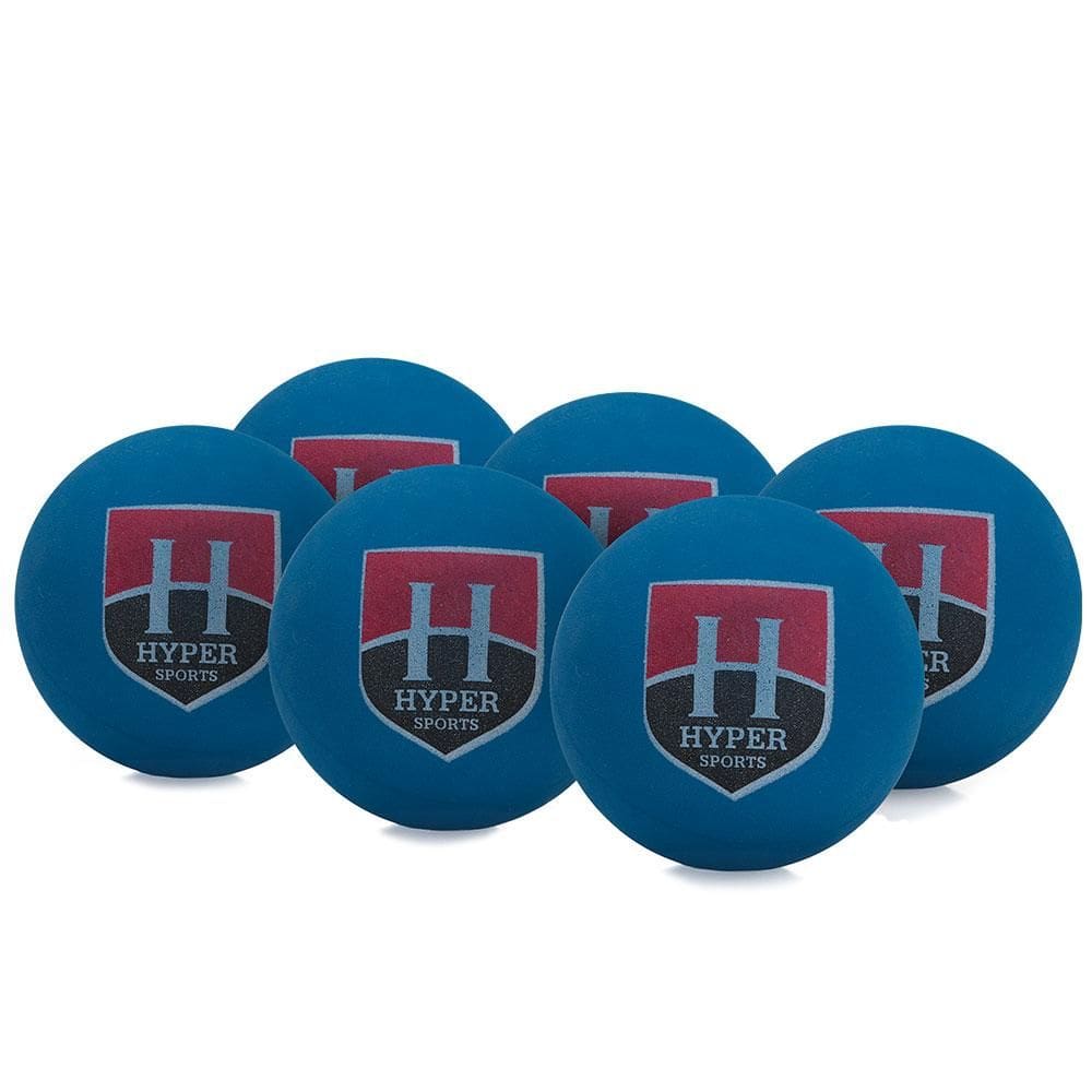 Bola de Frescobol Hyper Sport Azul - Pack com 06 Unidades