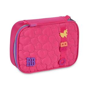 Estojo Box Rebecca Bonbon Escolar Juvenil 100 Pens - Rosa