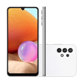 Usado: Samsung Galaxy A32 128GB 4GB Android Branco Desbloqueado - VOKE