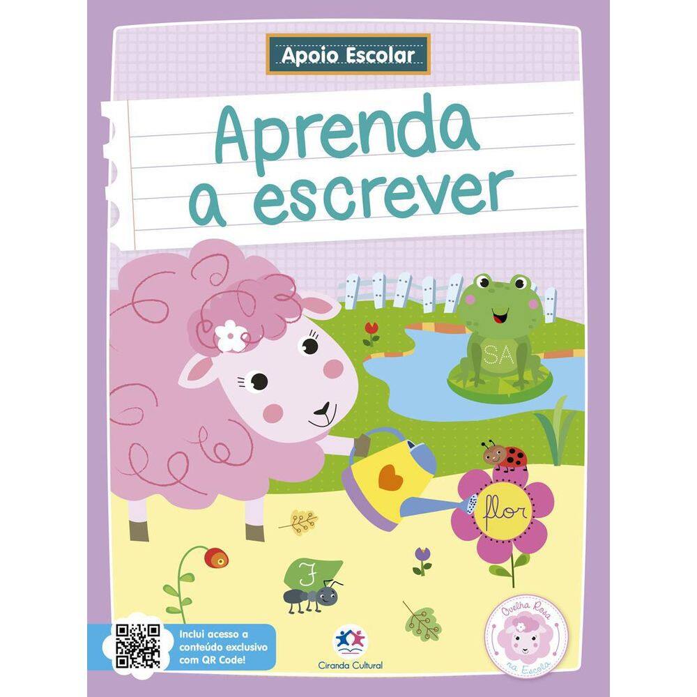 Livro Apoio Escolar - Aprenda A Escrever